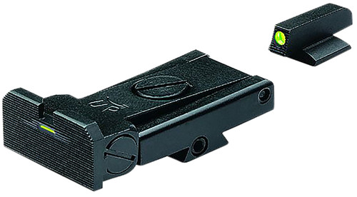 KIMBER MFG INC Kimber Mfg.,inc ML21210 1911 Adjustable Night Sight Set  Green/Tritium Black Outline Front Sight-Green/Tritium Bar Black Outline Rear Sight