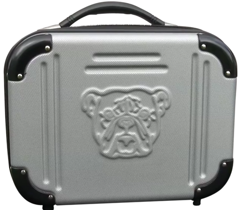 BULLDOG CASE COMPANY Bulldog BD580 Double Molded Pistol Case Black/Gray ABS Polymer Holds 4 Handguns