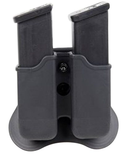 BULLDOG CASE COMPANY Bulldog PGM Mag Holder  Paddle Black Polymer Paddle Compatible w/ Most Glock 17/19/22/23/26/27/31/32/33/34 Gen1-4. Ambidextrous