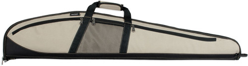 BULLDOG CASE COMPANY Bulldog BD220 Plus Rifle Case 48" Taupe with Black Trim Water-Resistant Nylon