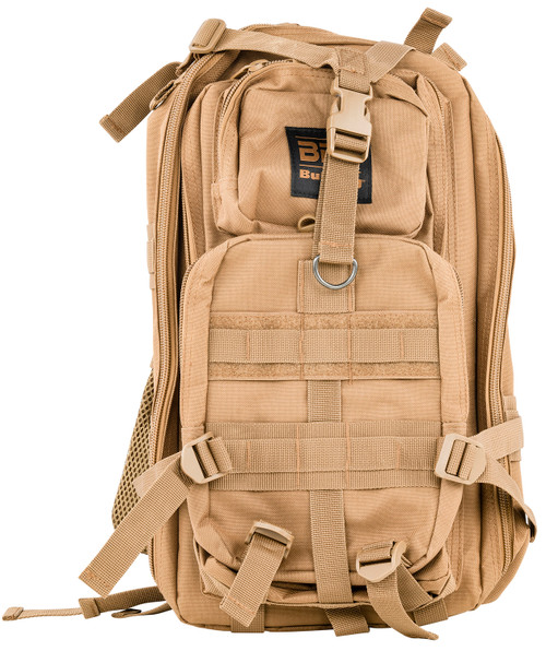 BULLDOG CASE COMPANY Bulldog BDT410T BDT Tactical Backpack Compact w/ Tan Finish