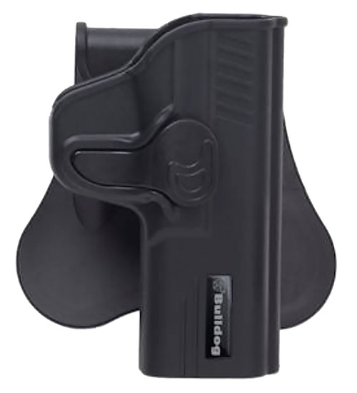 BULLDOG CASE COMPANY Bulldog RRRMAX9 Rapid Release  OWB Black Polymer Paddle Fits Ruger Max-9 Right Hand