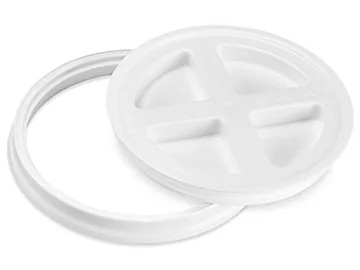 Gamma Seal Lid, 3.5, 5, 6, 6.5 and 7 Gallon Pails, White