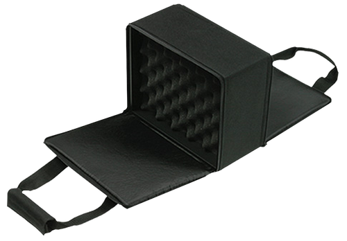 BULLDOG CASE COMPANY Bulldog BD522 Hard-Sided  Black Nylon Holds 4 Pistols