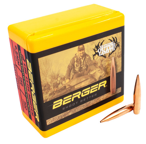 BERGER BULLET/CAPSTONE Berger Bullets 26550 Elite Hunter Outer Limits 6.5mm 156gr Boat Tail 100/Box