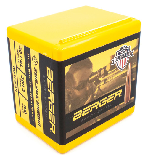 BERGER BULLET/CAPSTONE Berger Bullets 30417 Hybrid Target  30Cal 200.2gr 100/Box