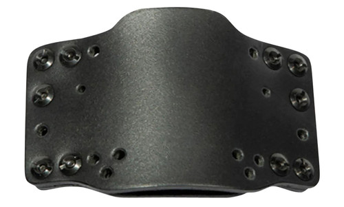 LIMBSAVER  (SIMS VIB.) Limbsaver 12562 CrossTech Compact  IWB/OWB Black Leather, Belt Clip, Fits Universal Handgun, Belt 1.75" Wide Ambidextrous