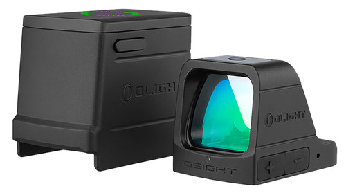 OSIGHT Olightstore Usa Inc OSIGHTGN Green Dot  Matte Black 1x 3 MOA Green Dot Reticle