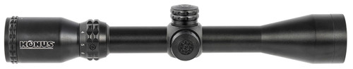 KONUS USA CORPORATION Konus 7278 KonusPro 275 Matte Black 3-9x40mm 1" Tube Engraved Ballistic 275 Dot Reticle for Muzzleloader