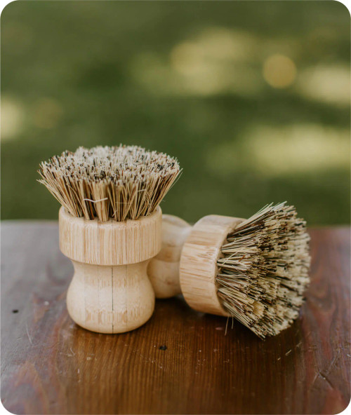 Bamboo Pot Scrubber