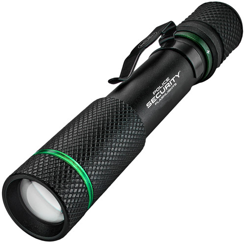 POLICE SEC FLASHLIGHTS Lb Marketing 98656 Aura-RS  Black 60/260 Lumens White LED