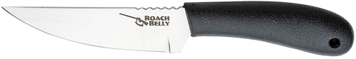 COLD STEEL (GSM) Cold Steel 20RBC Roach Belly  4.50" Fixed Serrated 4116 Stainless Steel Blade/Black Polypropylene Handle