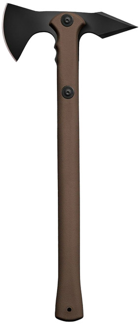 COLD STEEL (GSM) Cold Steel CS90PTHF Trench Hawk  3.50" Blade 1055 Carbon Steel Blade Flat Dark Earth Polypropylene Handle 19"