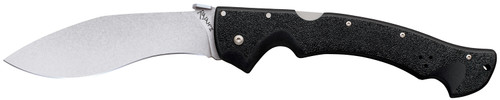 COLD STEEL (GSM) Cold Steel CS-62JL Rajah II 6" Folding Plain Stone Washed Japanese AUS-10A SS Blade/ Black Griv-Ex Handle