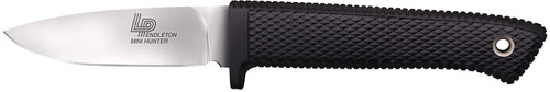 COLD STEEL (GSM) Cold Steel CS36LPMF Pendleton Mini Hunter 3" Fixed Plain Stonewashed AUS10A SS Blade, 3.63" Black Textured Kray-Ex Handle