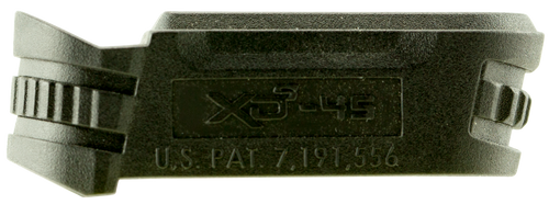 SPRINGFIELD INC Springfield Armory XDS5002M Backstrap Sleeve  made of Polymer with Black Finish & 1 Piece Design for 45 ACP Springfield XD-S with #2 Backstrap & 3.30"-4" Barrel