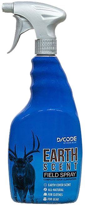 MOULTRIE FEEDERS Code Blue OA1411  Field Spray Deer Earth Scent 24 oz Spray Bottle