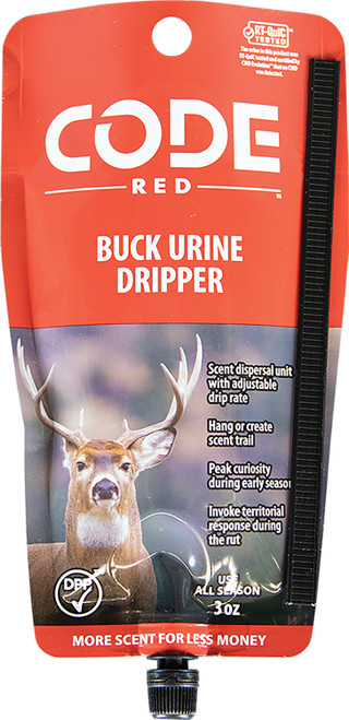 MOULTRIE FEEDERS Code Blue OA1423  Buck Urine Deer 3 oz Dripper