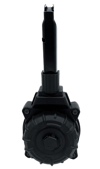 PRO MAG INDUSTRIES INC ProMag DRMA83   50rds Drum 9mm Fits S&W CSX Black Polymer
