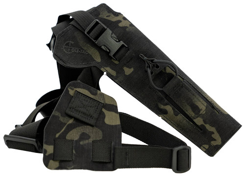 Cole-tac VW205 Varmint Wrangler Pistol Holder Chest Multi-Cam Black Left Hand