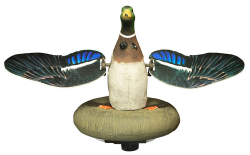 HIGDON DECOYS Higdon Outdoors 53077 XS Splashing Flasher  Mallard Drake Species Multi Color Features Built-In Timer