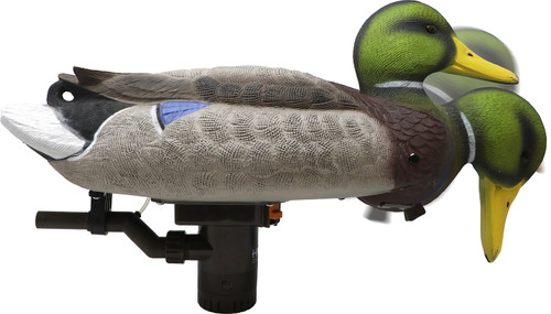 HIGDON DECOYS Higdon Outdoors 54080 Pro Mallard Drake Battleship Swimmer Multi-Color Foam Filled