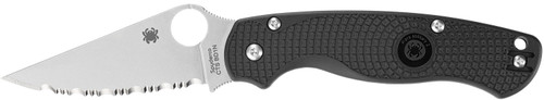 SPYDERCO INC (SKA) SPY C81SBK2        PARA MLTRY 2 BLK LW