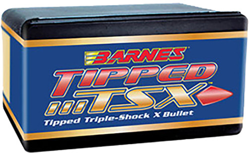 BARNES BULLETS/BULLSEYE Barnes Bullets 30434 Tipped TSX  338Lapua Mag 265gr Boat Tail 50/Box