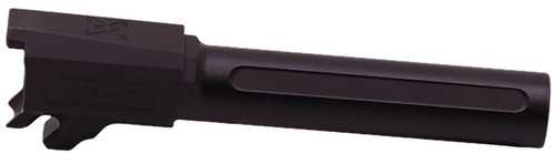True Precision Inc TPP365XLBXBL Sig  9mm Luger 3.70" Fluted Black Nitride Stainless Steel, Fits Sig P365XL/P365X-MACRO