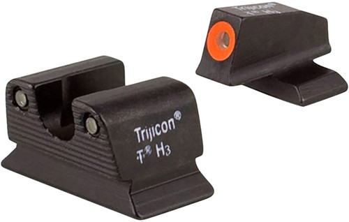 TRIJICON INC Trijicon 600624 HD Night Sights  Green/Tritium Orange Outline Front Sight-Green Tritium Black Outline Rear Sight Beretta PX4