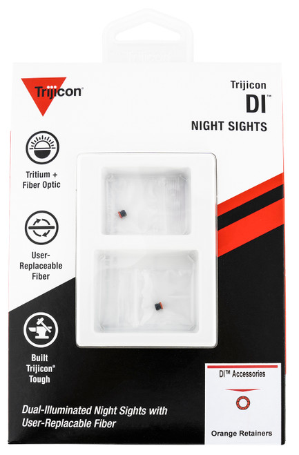 TRIJICON INC Trijicon AC50013 DI Night Sight Retainer Replacement Pack Orange