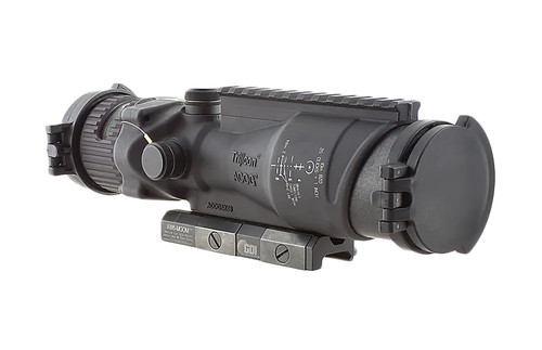 TRIJICON INC Trijicon 100016 ACOG w/TA75 Mount Matte Black 6x48mm Illuminated Green Horseshoe Dot Reticle