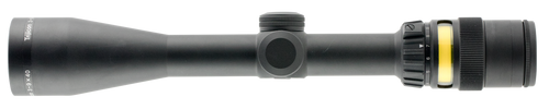 TRIJICON INC Trijicon 200004 AccuPoint  Black Hardcoat Anodized 39x40mm 1" Tube Illuminated Mil-Dot Crosshair w/Amber Dot Reticle