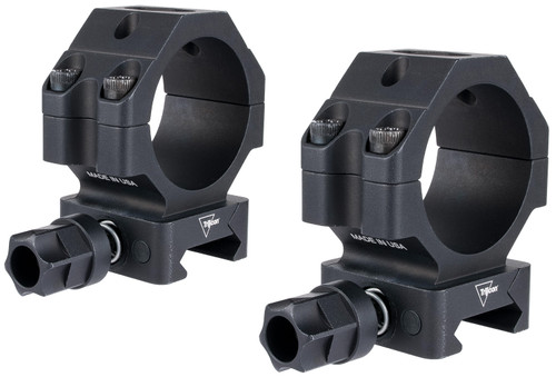 TRIJICON INC Trijicon AC22073 Scope Rings with Q-LOC Technology  Matte Black 35mm Medium