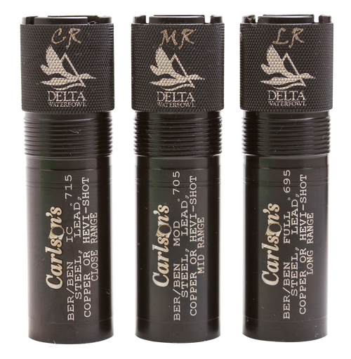 CARLSONS Carlson's Choke Tubes 07119 Delta Waterfowl  Berretta/Benelli Mobil 12 Gauge Mid/Long/Close Range 17-4 Stainless Steel