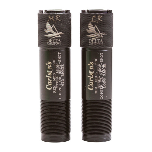 CARLSONS Carlson's Choke Tubes 07262 Delta Waterfowl Extended Choke Remington Rem Choke 20 Gauge Mid-Range/Long Range 17-4 Stainless Steel