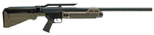 UMAREX USA/RWS Umarex 2252635 Hammer  PCP .50 Cal 2 Shot Black Barrel & Receiver, OD Green Fixed Synthetic Stock, AR Magpul Style Grip
