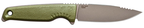 SOG KNIVES (GSM OUTDOORS) S.O.G SOG17790357 Altair FX 3.40" Fixed Plain Satin TiNi Cryo CPM 154 SS Blade/ Field Green GRN Handle