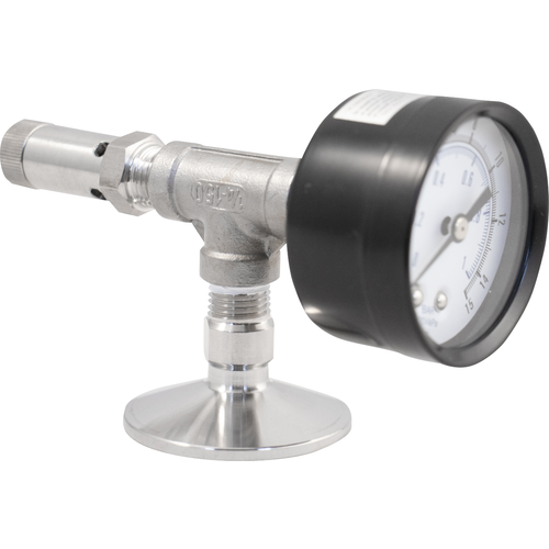 Tri-Clamp Pressure Relief Valve - 1.5 in