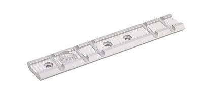 RUGER & COMPANY INC Ruger 90224 Scope Base Adapter  Silver Aluminum Fits Ruger Mark II/III/Mark IV/22/45 Weaver Mount