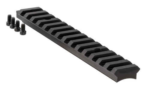 RUGER & COMPANY INC Ruger 90671 Picatinny Rail  Black Anodized Aluminum Fits Ruger American Rifle Short Action