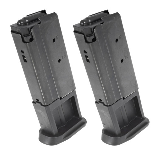 RUGER & COMPANY INC Ruger 90712 Ruger-5.7 Value Pack 10rd 5.7x28mm Fits Black Oxide Steel 2 Per Pack