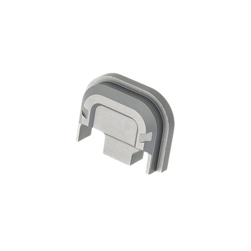 Tyrant CNC TDG14SPGREY Slide Cover Plate  Chevron Design Glock Gen1-4 Grey Aluminum