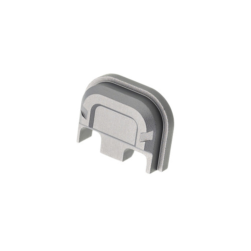 Tyrant CNC TDG5SPGREY Slide Cover Plate  Chevron Design Glock Gen5 Grey Aluminum