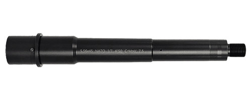 Lead & Steel Llc LS556MED-PIST-7.5 AR9  5.56NATO Government Profile Black Nitride Chrome Moly Vanadium