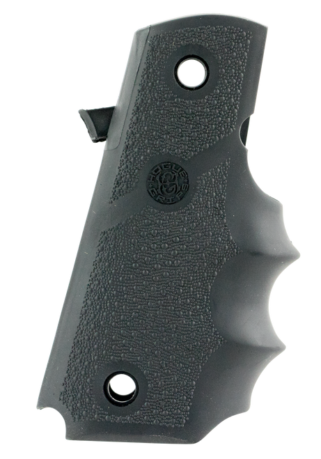 HOGUE COMBAT GRIPS INC Hogue 14000 Rubber Grip  Black Rubber with Finger Grooves for Para Ordnance P-14