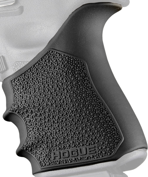 HOGUE COMBAT GRIPS INC Hogue 17040 Grip Sleeve Handall Beavertail Black Rubber