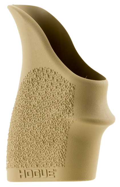 HOGUE COMBAT GRIPS INC Hogue 18403 HandAll Beavertail Grip Sleeve Textured Flat Dark Earth Rubber for Glock 26, S&W M&P Shield, Ruger LC9