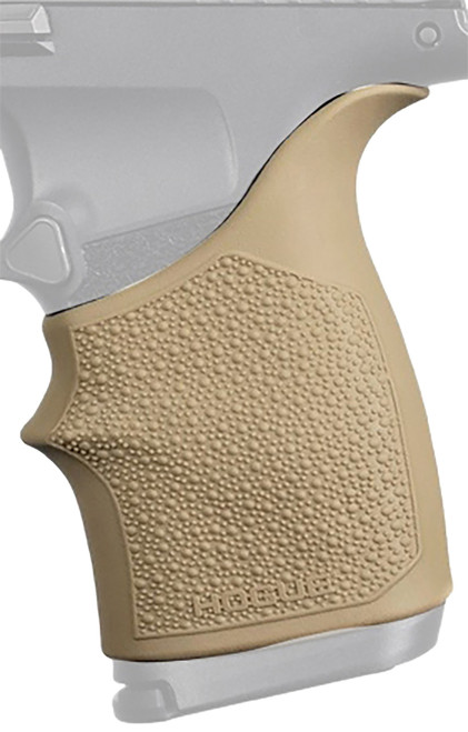 HOGUE COMBAT GRIPS INC Hogue 18713 Grip Sleeve Handall Beavertail Flat Dark Earth Rubber