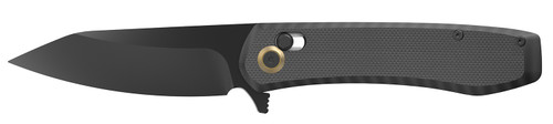 OUTDOOR EDGE (REVO BRAND) Outdoor Edge SL1C Sentinel  3.15" Folding Drop Point Plain Black Oxide 8Cr13MoV SS Blade G10 Handle
